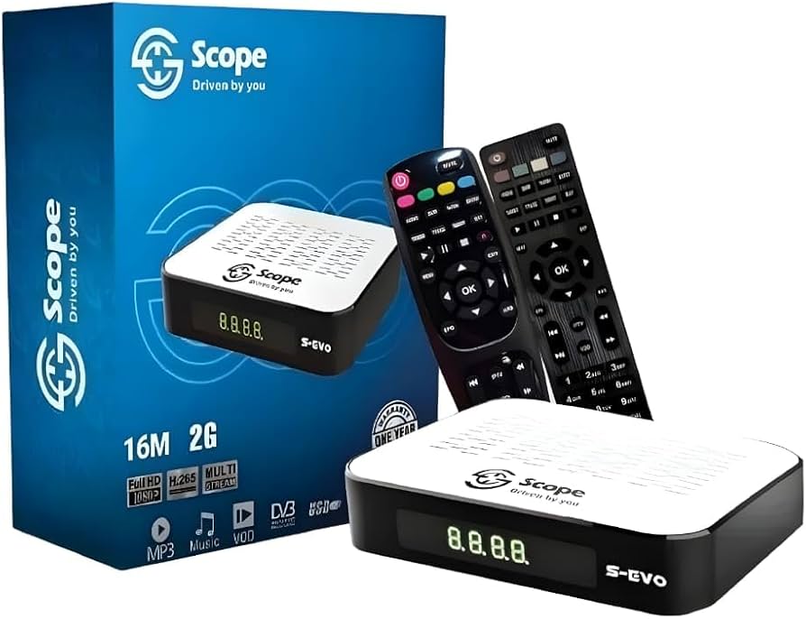 Scope Evo receiver, 2 Remote, 2GB Ram, Best Quality.: Buy Online at Best  Price in Egypt - Souq is now Amazon.eg